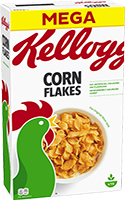 Fiocchi di mais di Kellogg